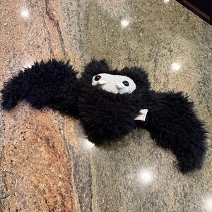 Handmade Plush Bat Stuffed Animal Stuffy SOFT Black Cozy